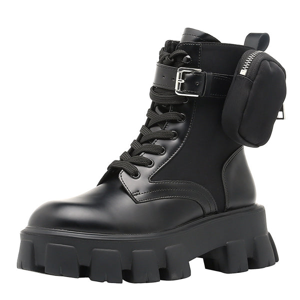Botas Martin Retro Británicas con Suela Gruesa