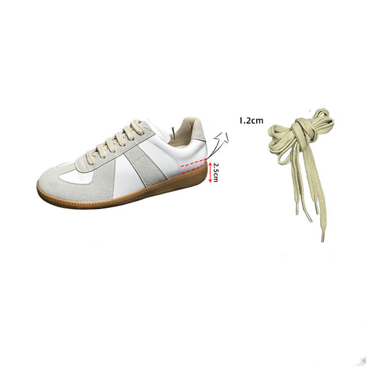 Zapatilla Blanca Clásica para Mujer con Aumento de Altura - Image 2