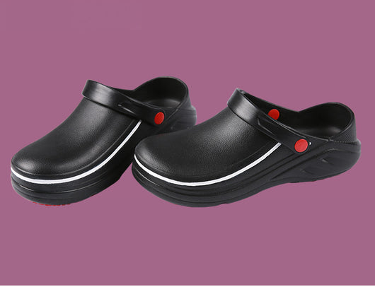 Pantuflas de Trabajo Antideslizantes Impermeables para Chef y Cocina - Image 4