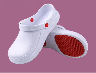 Pantuflas de Trabajo Antideslizantes Impermeables para Chef y Cocina