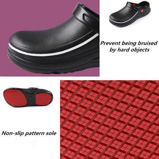 Pantuflas de Trabajo Antideslizantes Impermeables para Chef y Cocina - Image 6