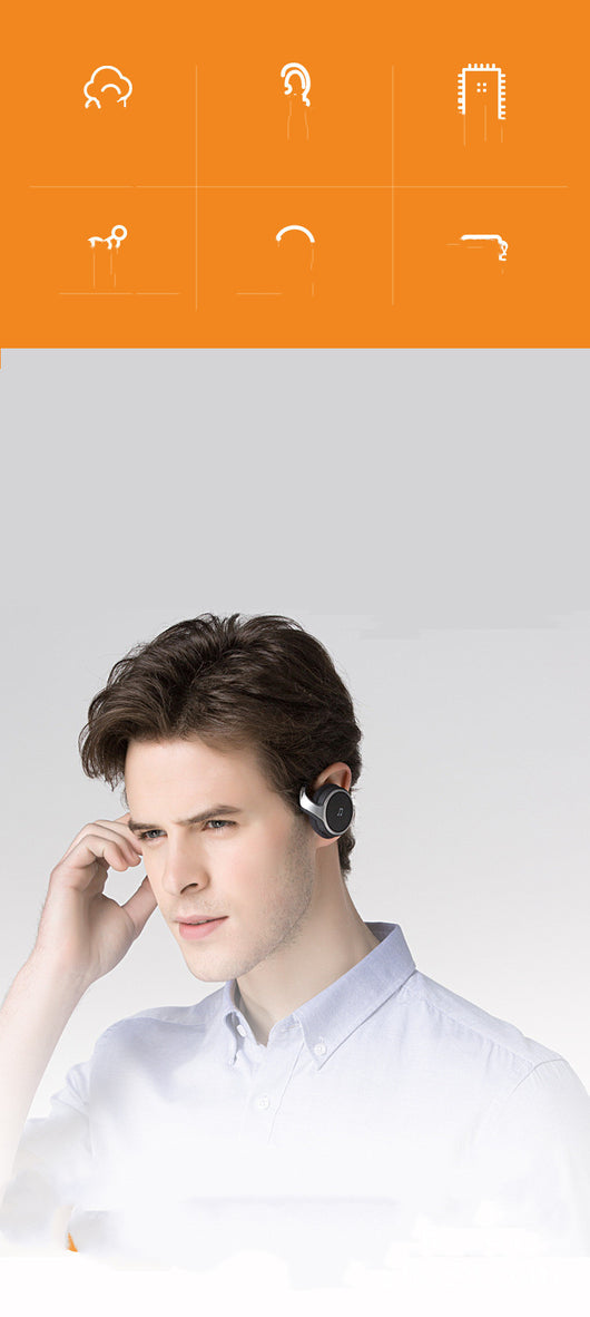 Auriculares Bluetooth Deportivos con Gancho para Oreja - Image 3
