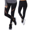 Leggings de Cintura Alta con Detalles en Malla Contrastante para Yoga