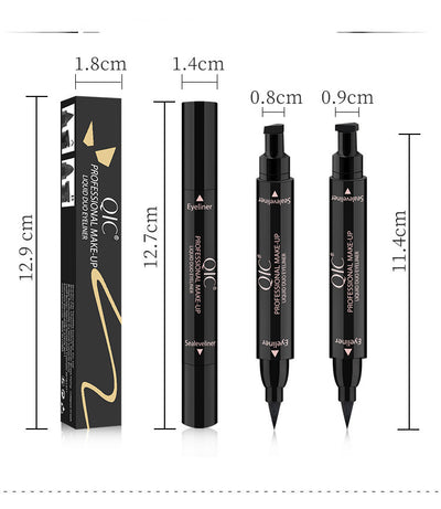 Delineador Líquido Waterproof con Punta Vibrato - Maquillaje de Celebridades - Image 21