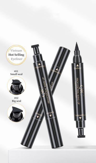 Delineador Líquido Waterproof con Punta Vibrato - Maquillaje de Celebridades - Image 23