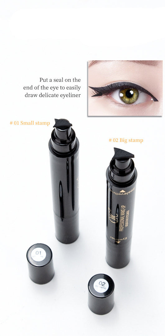 Delineador Líquido Waterproof con Punta Vibrato - Maquillaje de Celebridades - Image 10