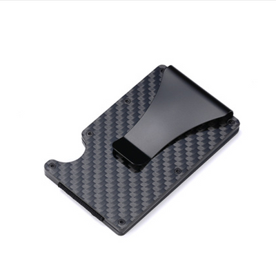 Billetera Minimalista de Metal con Protección RFID y Fibra de Carbono - Image 10