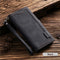 Funda de Cuero para iPhone con Costuras Retro