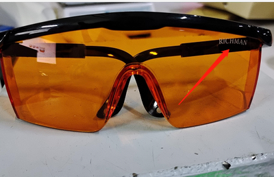 Gafas Protectoras Láser Naranja para Tratamientos de Belleza - Image 7