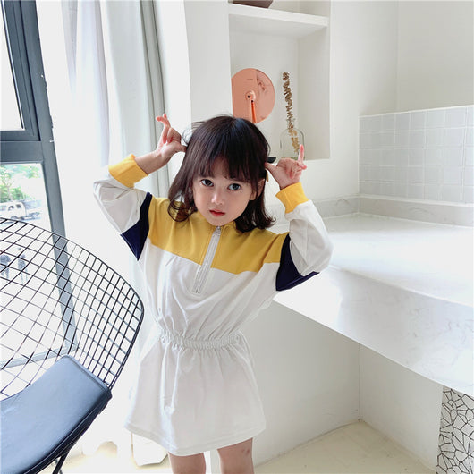 Vestido Deportivo de Manga Larga para Niñas