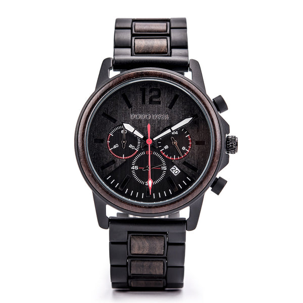 Reloj para Hombre DODO DEER Madera Explosiva