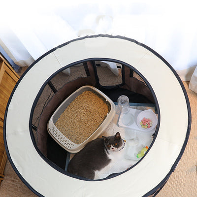 Casa Desmontable para Mascotas con Tela Oxford - Corral Portátil para Perros y Gatos - Image 6