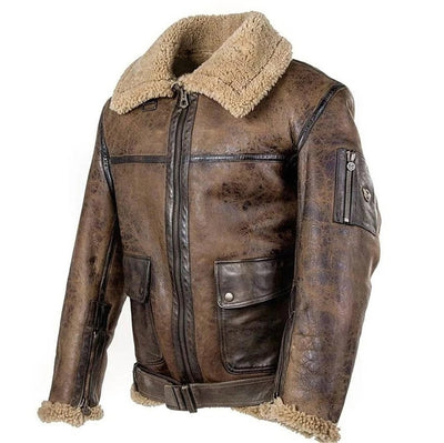 Chaqueta de Piel Sintética con Personalidad para Hombre - Image 5