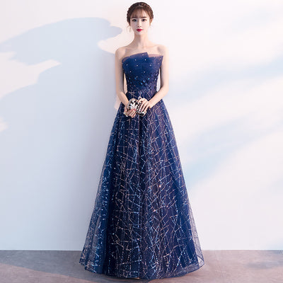 Vestido Largo Elegante sin Tirantes para Eventos - Image 11