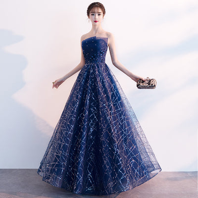 Vestido Largo Elegante sin Tirantes para Eventos - Image 15