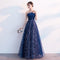 Vestido Largo Elegante sin Tirantes para Eventos