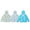 Abrigo de Algodón Tie-dye Degradado Oversize