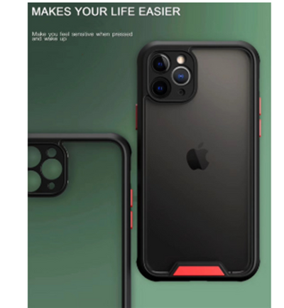 Funda Acrílica Transparente Anti-caídas con Contraste de Color - Image 5