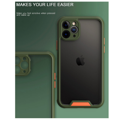 Funda Acrílica Transparente Anti-caídas con Contraste de Color - Image 3