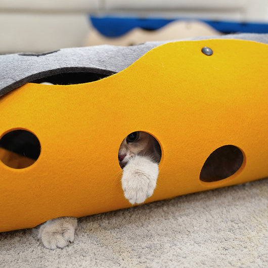 Túnel Plegable para Gatos con Nido Acogedor - Image 9