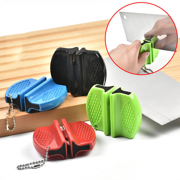 Afilador Portátil Doble Cara para Cuchillos