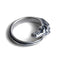 925 Sterling Plateado Vintage Distressed Horse Head Ring Plateado Adjustable Tamaño