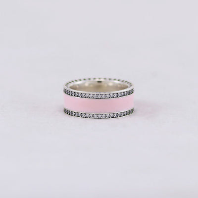 Anillo de Plata 925 con Diamante Rosa y Resina Epoxi - Image 8