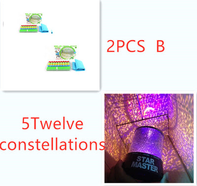 Proyector de Estrellas LED Multicolor - Luz Nocturna Creativa - Image 3