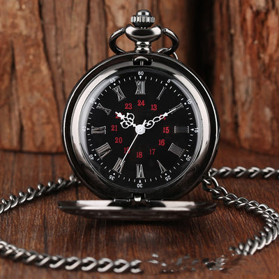 Reloj de Bolsillo Retro de Cuarzo con Doble Pantalla - Image 7