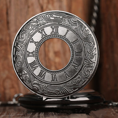 Reloj de Bolsillo Retro de Cuarzo con Doble Pantalla - Image 8