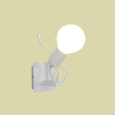 Lámpara de Pared Figura Humana - Diseño Minimalista para Sala de Estar - Image 5