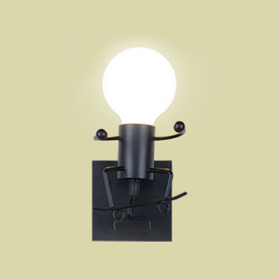 Lámpara de Pared Figura Humana - Diseño Minimalista para Sala de Estar - Image 3