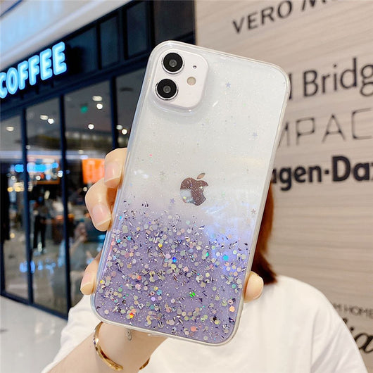 Funda iPhone 12/11 Pro Transparente con Brillo - Protección Elegante - Image 8