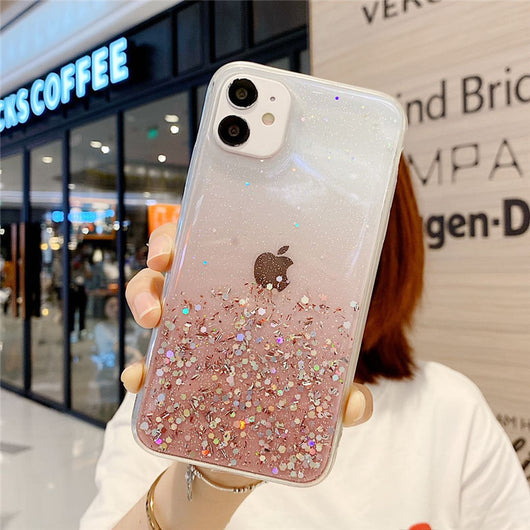 Funda iPhone 12/11 Pro Transparente con Brillo - Protección Elegante - Image 12