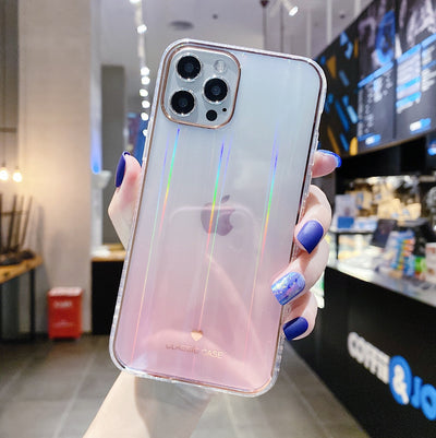 Funda iPhone 12 con Efecto Aurora Láser - Protección Resistente - Image 2
