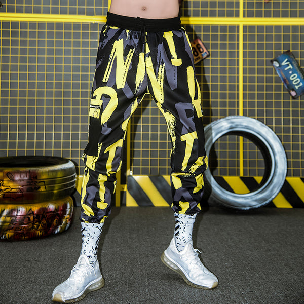 Pantalones Cargo Hip-Hop Camuflaje para Hombre - Estilo Urbano Oversize