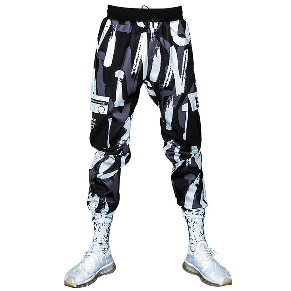 Pantalones Cargo Hip-Hop Camuflaje para Hombre - Estilo Urbano Oversize