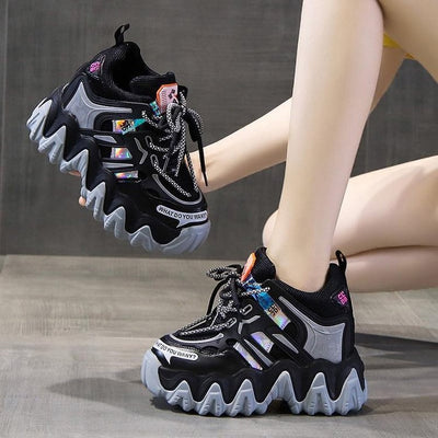 Zapatillas Deportivas Plataforma para Mujer con Altura Interior - Image 4