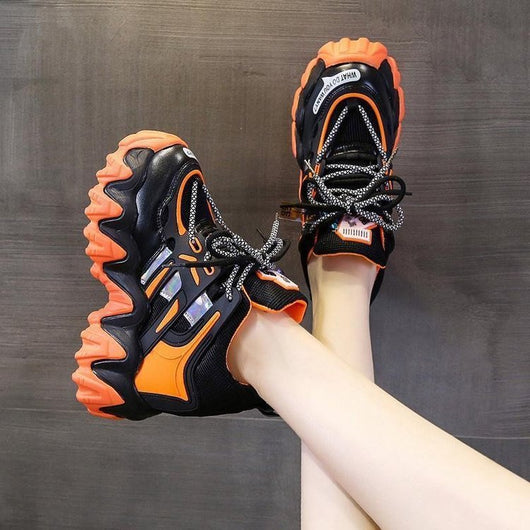Zapatillas Deportivas Plataforma para Mujer con Altura Interior - Image 3