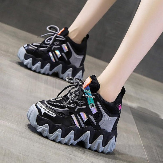 Zapatillas Deportivas Plataforma para Mujer con Altura Interior - Image 6