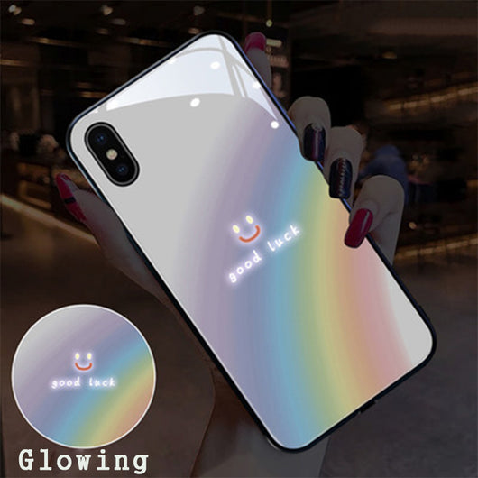 Funda para iPhone con Cara Sonriente y Flash LED Interactivo - Image 3