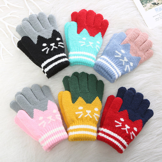 Guantes Infantiles con Diseño de Gatito - Image 10