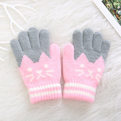 Guantes Infantiles con Diseño de Gatito - Image 5
