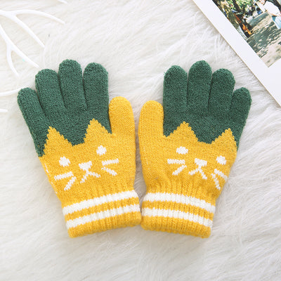 Guantes Infantiles con Diseño de Gatito - Image 2