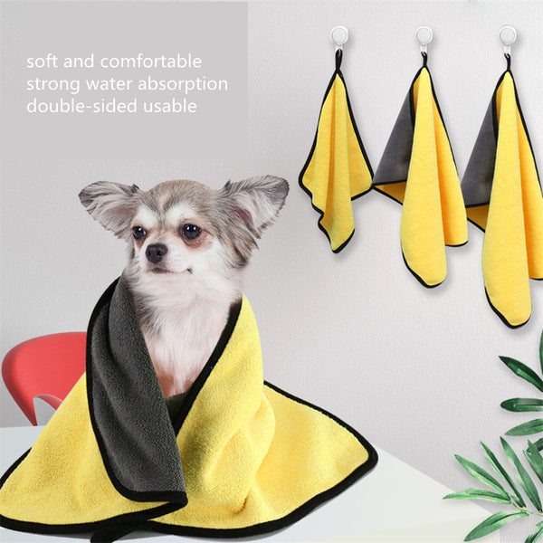 Toalla Absorbente Multiusos para Mascotas - Secado Rápido y Premium