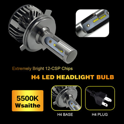 Bombillas LED para Faros Delanteros y Luces Antiniebla - Blanco Brillante - Image 2
