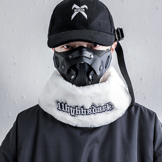 Bufanda Cuello Plush BYBB'SDARK Invierno - Diseño Personalidad - Image 7