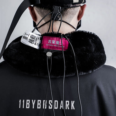 Bufanda Cuello Plush BYBB'SDARK Invierno - Diseño Personalidad - Image 8