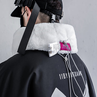 Bufanda Cuello Plush BYBB'SDARK Invierno - Diseño Personalidad - Image 10