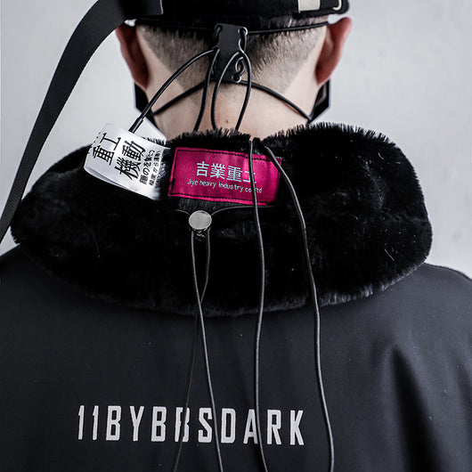 Bufanda Cuello Plush BYBB'SDARK Invierno - Diseño Personalidad - Image 2